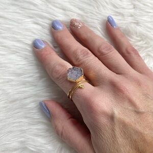 Turning Heads Druzy Ring